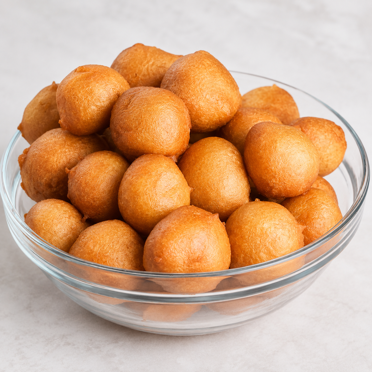 Puff-puff — Golden, pillowy and fried fresh — the crowd favourite